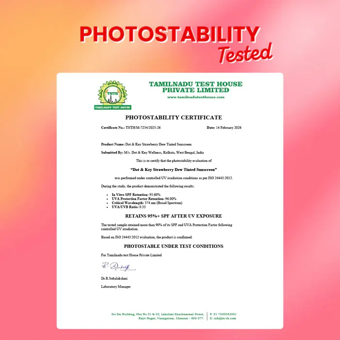 Dot & Key Strawberry Dew Tinted Sunscreen Porcelain (SPF 50+ PA++++) image 9