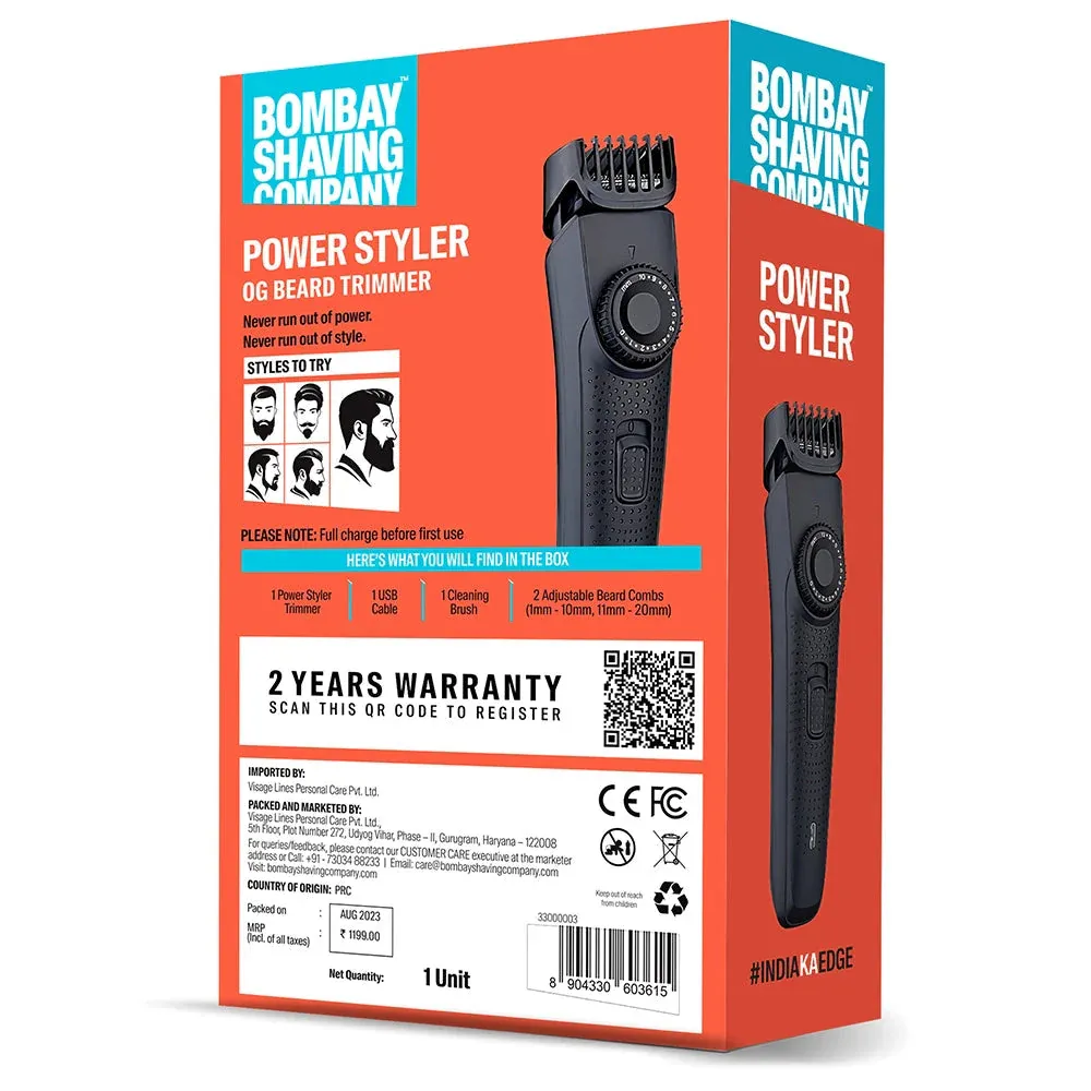 Bombay Shaving Company Power Styler Beard Trimmer for Men image 3
