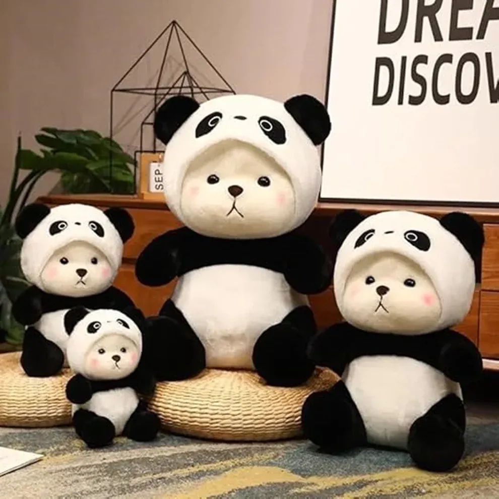Cuddlenest Plush Teddy Bear with Panda Costume image 6