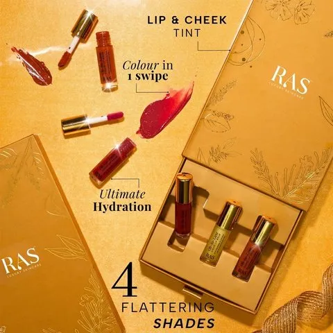 RAS Luxury Skincare Tinted Lip Balm Miniature Gift Set image 6