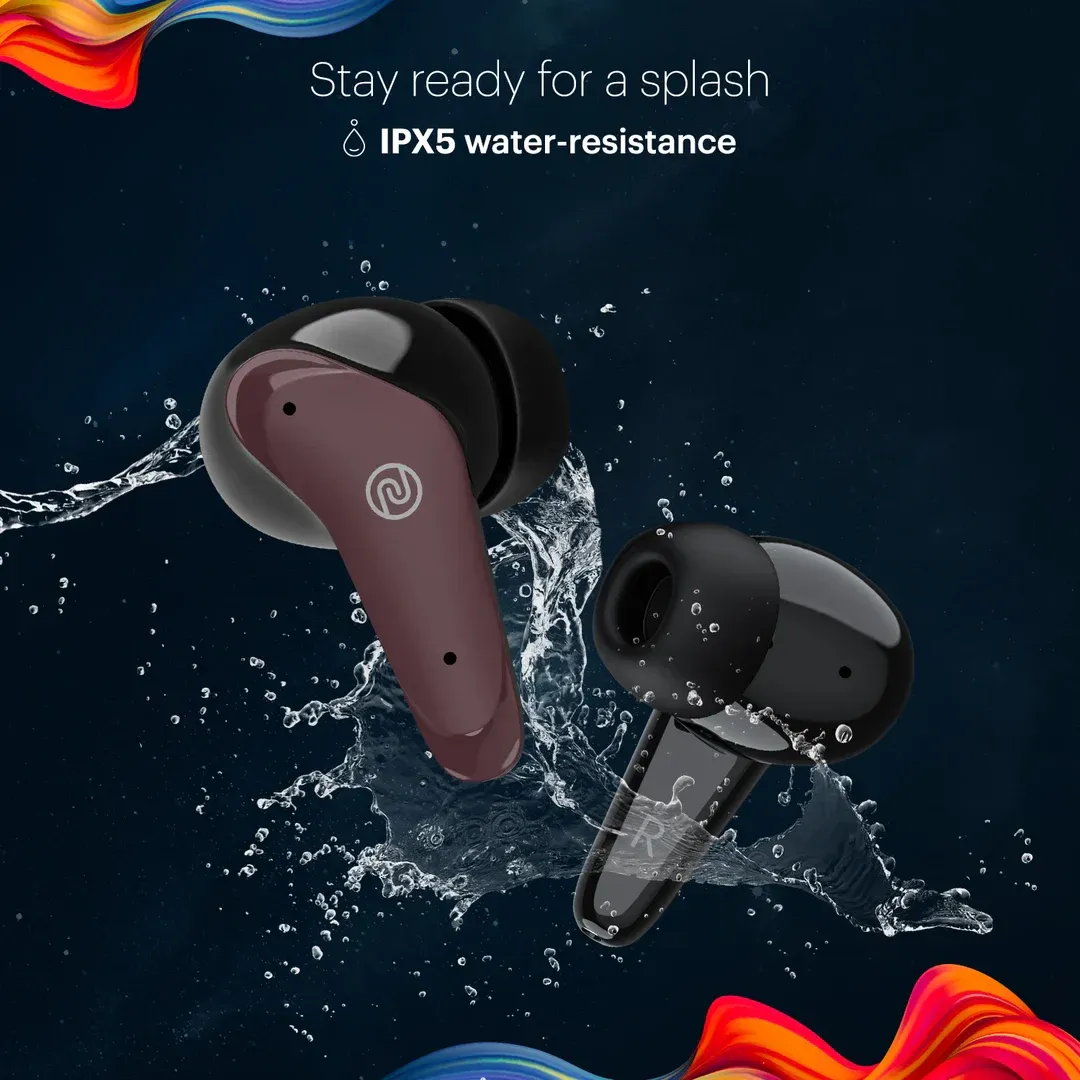 Noise Buds VS102 Plus TWS Earbuds (Deep Wine) image 3