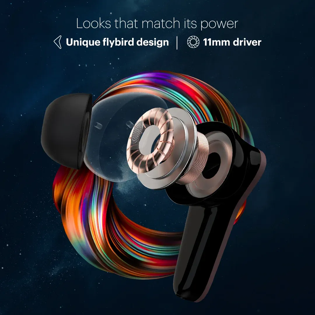 Noise Buds VS102 Plus TWS Earbuds (Deep Wine) image 6