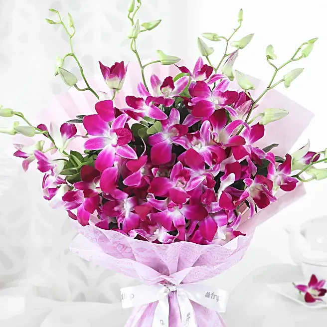 FNP Enchanting Orchids Flower Bouquet image 3