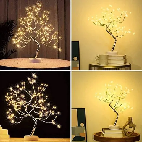Bonsai Pearl Tree LED 5 W Decorative Lamp - DesiDiya image 4