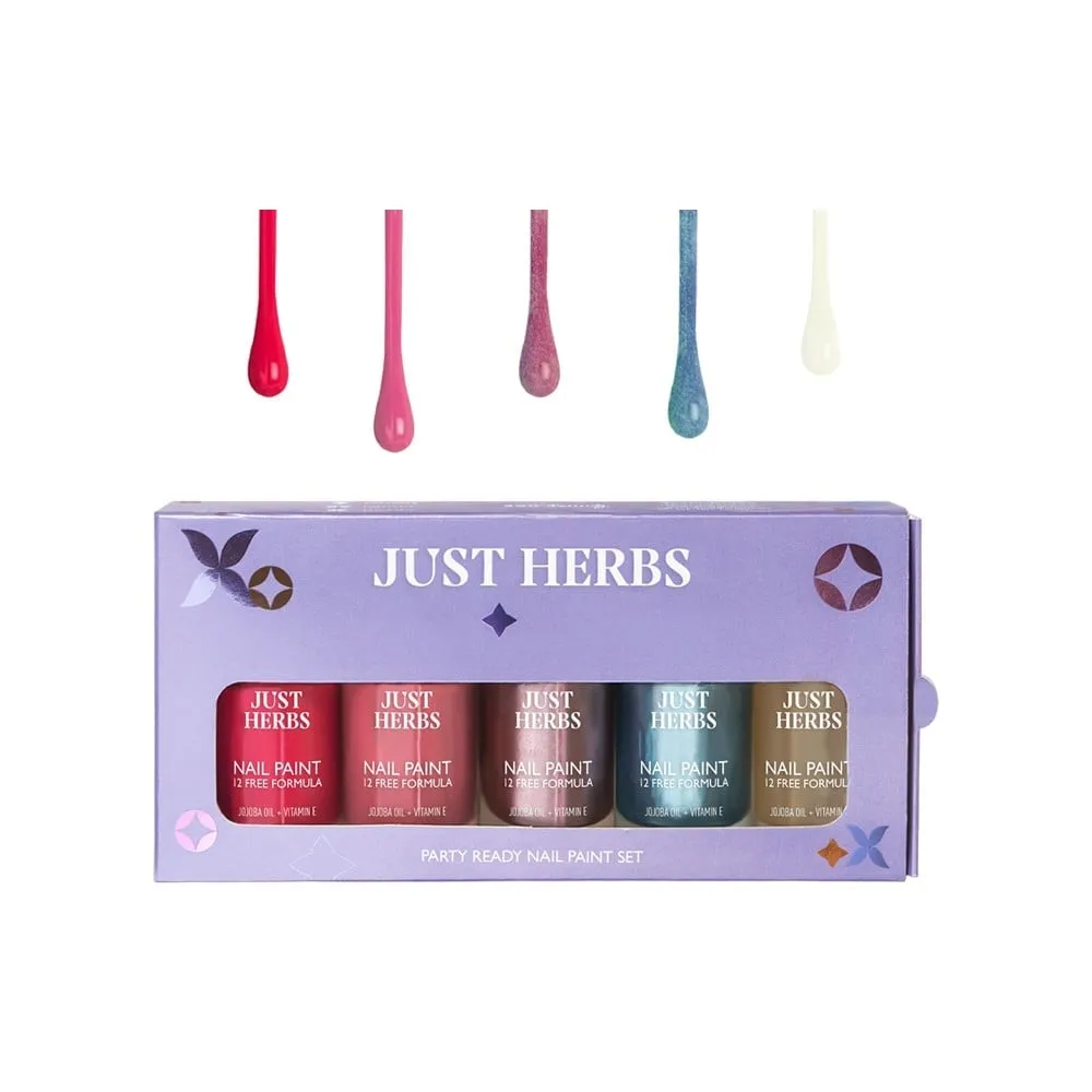 Just Herbs Party Ready Nail Paint Kit