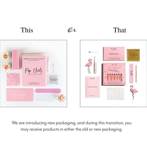 Pep Nails Luxury Coffin Shape Press On Nails Kit (Manicure) image 6