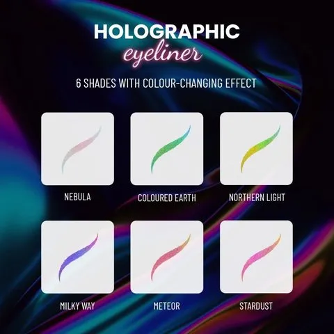 Swiss Beauty Holographic Eyeliner (Milky Way) image 5