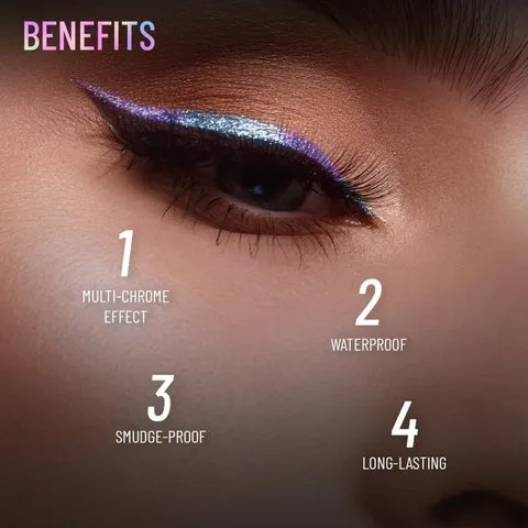 Swiss Beauty Holographic Eyeliner (Milky Way) image 10