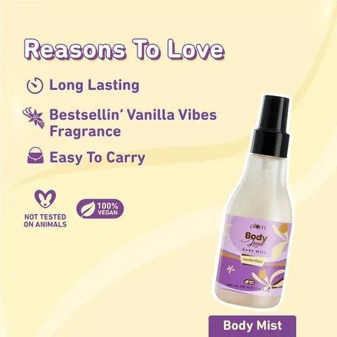 Plum BodyLovin' Vanilla Vibes Bath & Body Gift Set image 4