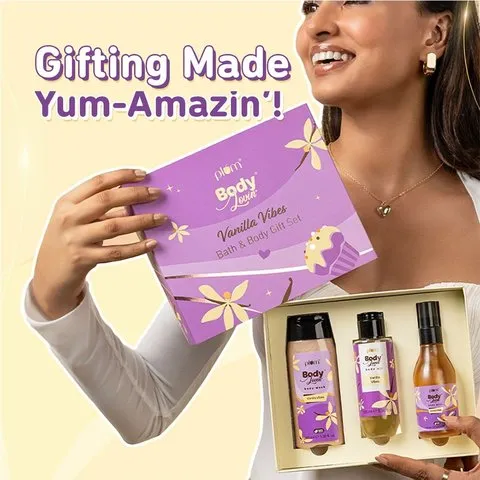 Plum BodyLovin' Vanilla Vibes Bath & Body Gift Set image 7