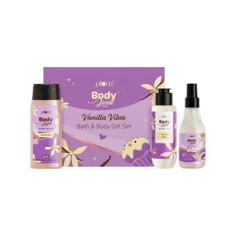 Plum BodyLovin' Vanilla Vibes Bath & Body Gift Set