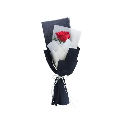 FNP Joyful Red Rose Single Flower image 2