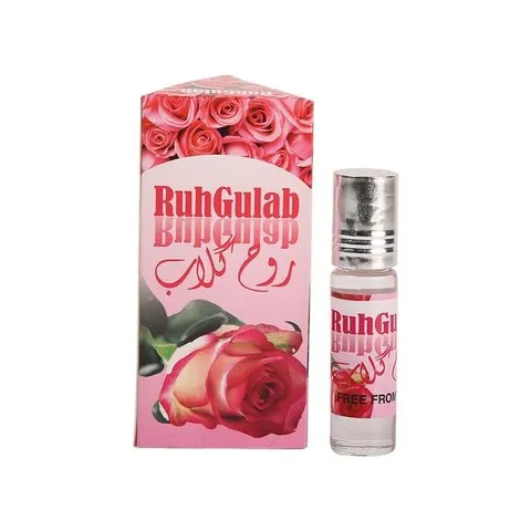 Ruh Gulab Alcohol Free Attar by Sohum