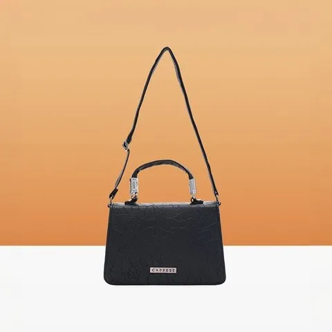 Caprese Siko Medium Sling Bag (Black)