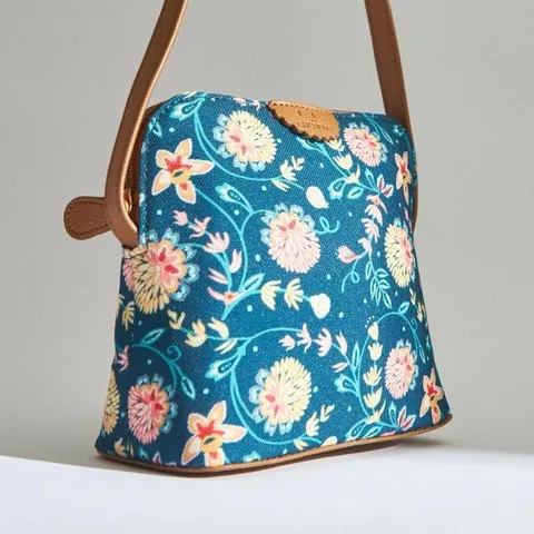 Teal By Chumbak Sling Bag (Blue Boom) image 3