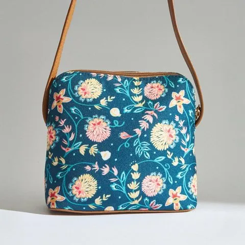 Teal By Chumbak Sling Bag (Blue Boom) image 7
