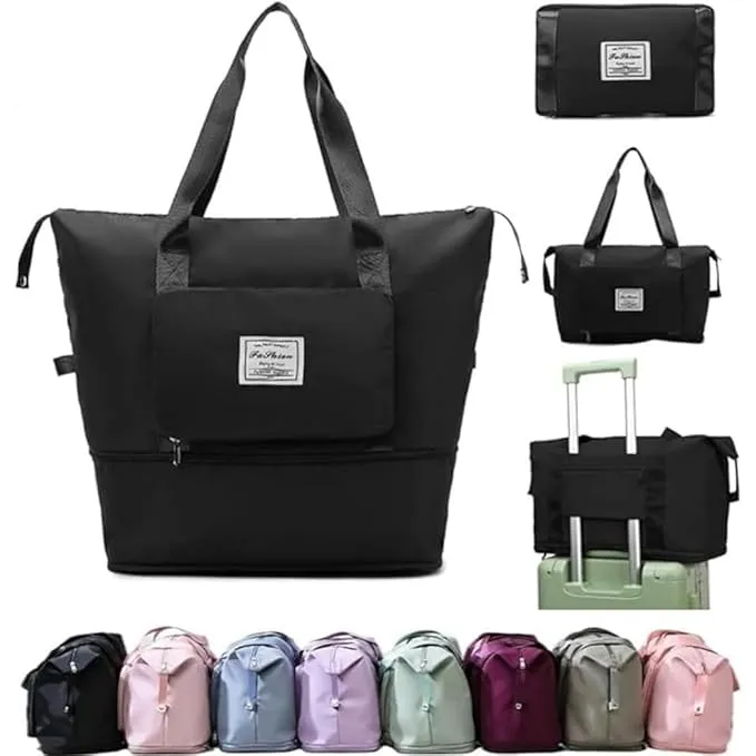 Tekcool Duffle Bag (Nylon, Black)