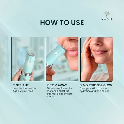 Azah Face & Eyebrow Trimmer for Women image 2