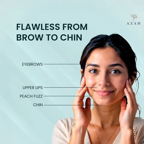 Azah Face & Eyebrow Trimmer for Women image 4