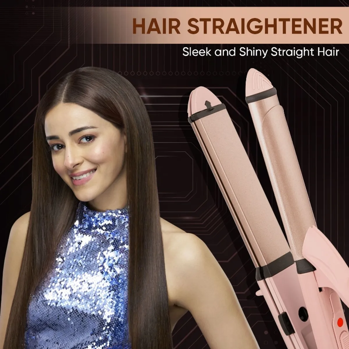 VEGA Mini 3 in 1 Hair Styler- Mini Hair Straightener, Crimper & Curler for Women, (VHSCC-07) (377 g) image 6