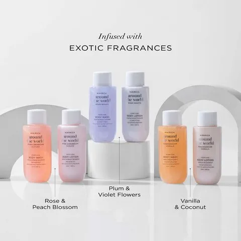 Kimirica Around the World Perfumed Bath & Body Gift Set image 4
