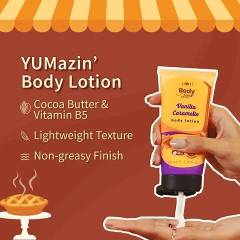 Plum Bodylovin Vanilla Caramello Bath & Body Gift Set (4Pcs) image 5