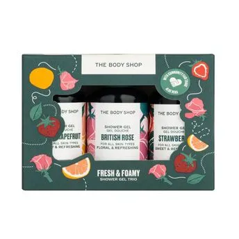 The Body Shop Fresh & Foamy Trio Gift Box (180ml)