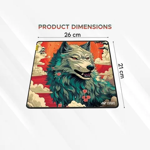 ANT Wolf Mouse Pad (Multicolour) image 5