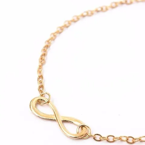 Joker & Witch Infinity Link Bracelet (Golden) image 4