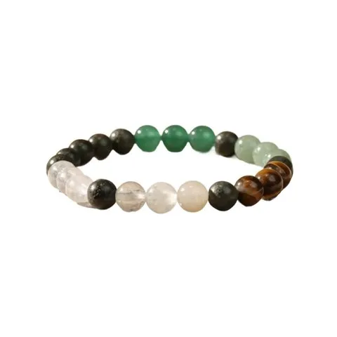 Astroyogi Dhan Yog Elasticated Bracelet (Multicolour) image 1