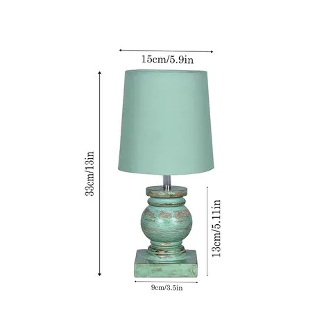 Distress Farmhouse Small Table Lamp - Homesake image 3