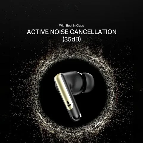 boAt Airdopes 141 Elite ANC TWS Earbuds (Black) image 3