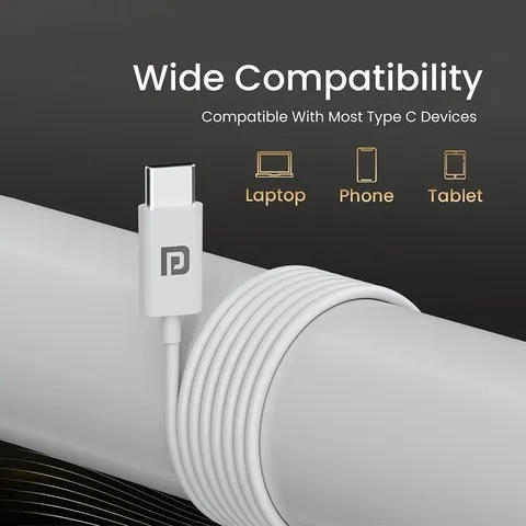 Portronics Conch Theta C Type C Wired Earphones (White) image 5