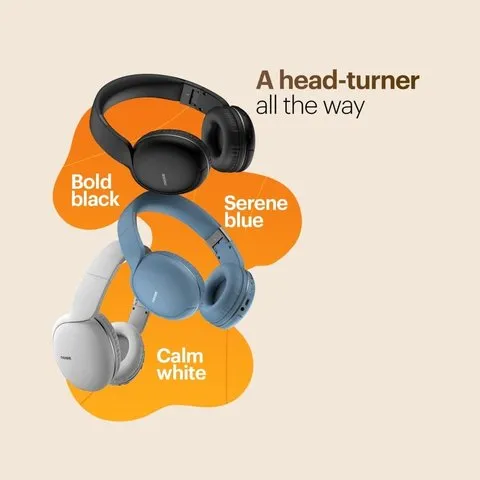 Noise TWO Bluetooth Headphones (Serene Blue) image 3