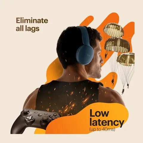 Noise TWO Bluetooth Headphones (Serene Blue) image 5