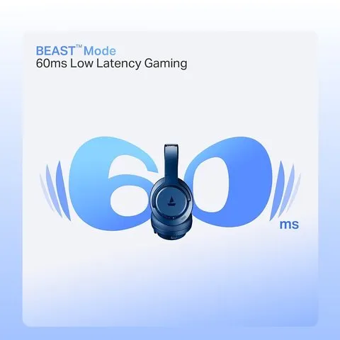 boAt Rockerz 512 ANC Bluetooth Headphones (Cosmic Black) image 7