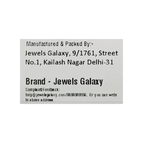 Jewels Galaxy Gold Plated Necklace Set (Golden) image 8