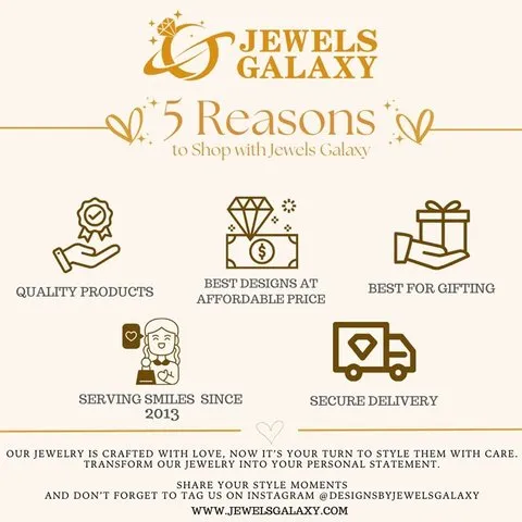 Jewels Galaxy Gold Plated Necklace Set (Golden) image 7