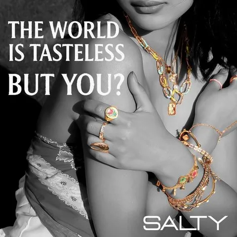 Salty Winged Beauty Pendant with Chain (Blue) image 6