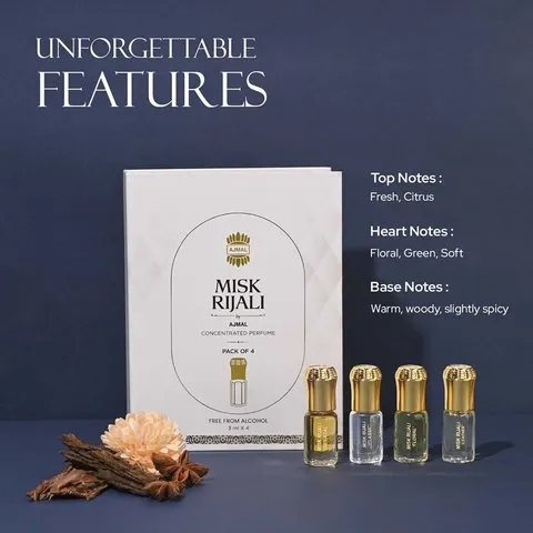 Ajmal Misk Rijali Attar Gift Set image 3