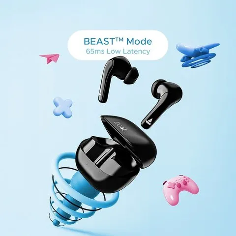 boAt Airdopes 155 TWS Earbuds (Black) image 8