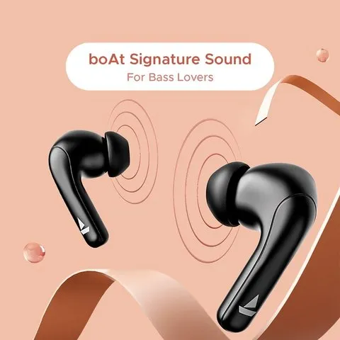 boAt Airdopes 155 TWS Earbuds (Black) image 7