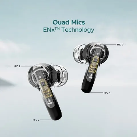 boAt Airdopes 141 ANC TWS Earbuds (Gunmetal Black) image 2