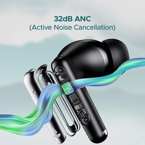 boAt Airdopes 141 ANC TWS Earbuds (Gunmetal Black) image 5