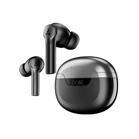 boAt Airdopes 300 TWS Earbuds (Gunmetal Black) image 1