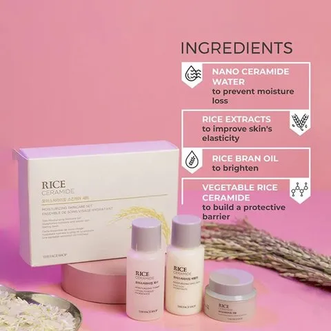The Face Shop Rice & Ceramide Skin Care Kit image 5