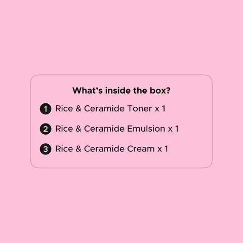 The Face Shop Rice & Ceramide Skin Care Kit image 2