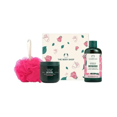 The Body Shop British Rose Showering Delight Gift Set image 1