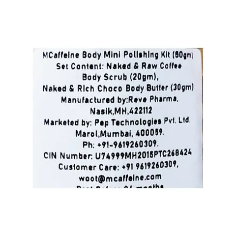 MCaffeine Body Mini Polishing Gift Set image 4