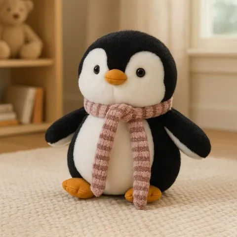 Dimpy Stuff Penguin with Muffler Soft Toy image 1